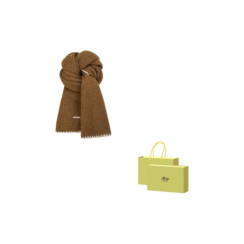Lanza Knit Scarves Unisex-14