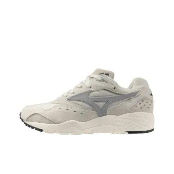 Mizuno Contender Anti Slip Wear Resistant Low Top Casual Running Shoes Unisex Gray White