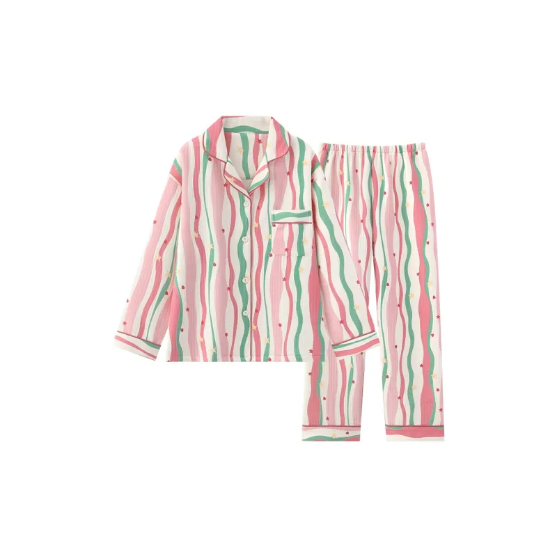 O'MESIK Pajama Set Women's Pink-0