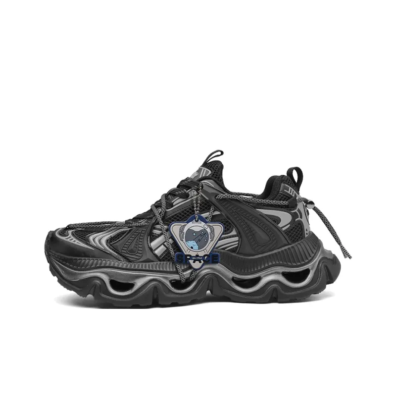 SK.TRIP Cushioning Abrasion Resistant Lightweight Height Increasing Mat Low Top Chunky Sneakers Men's Box-26