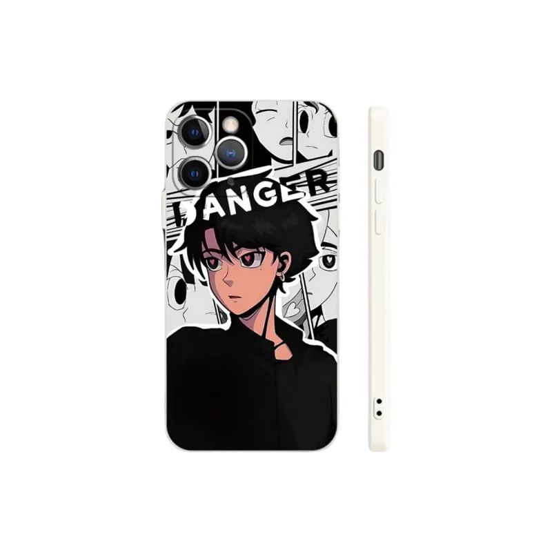 Cuttlefish Grid TPU Material Cool Guys Gods And Boyfriends Cartoon Phone Case Available For Apple 15/14/13/12/11-4