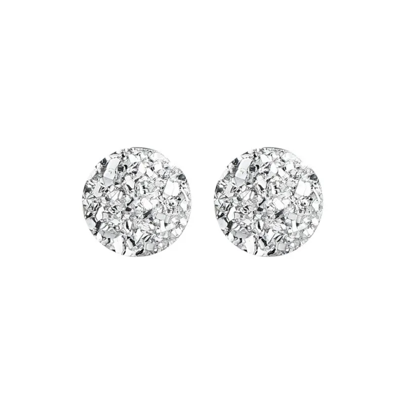 ICEGANG S925 Sterling Silver Stud Earrings Unisex-0