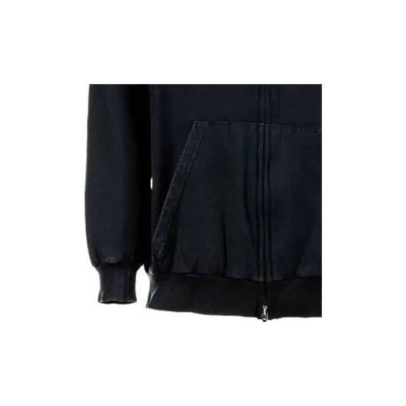 Balenciaga Sweatshirt Regular Fit Men's Washed Black-4