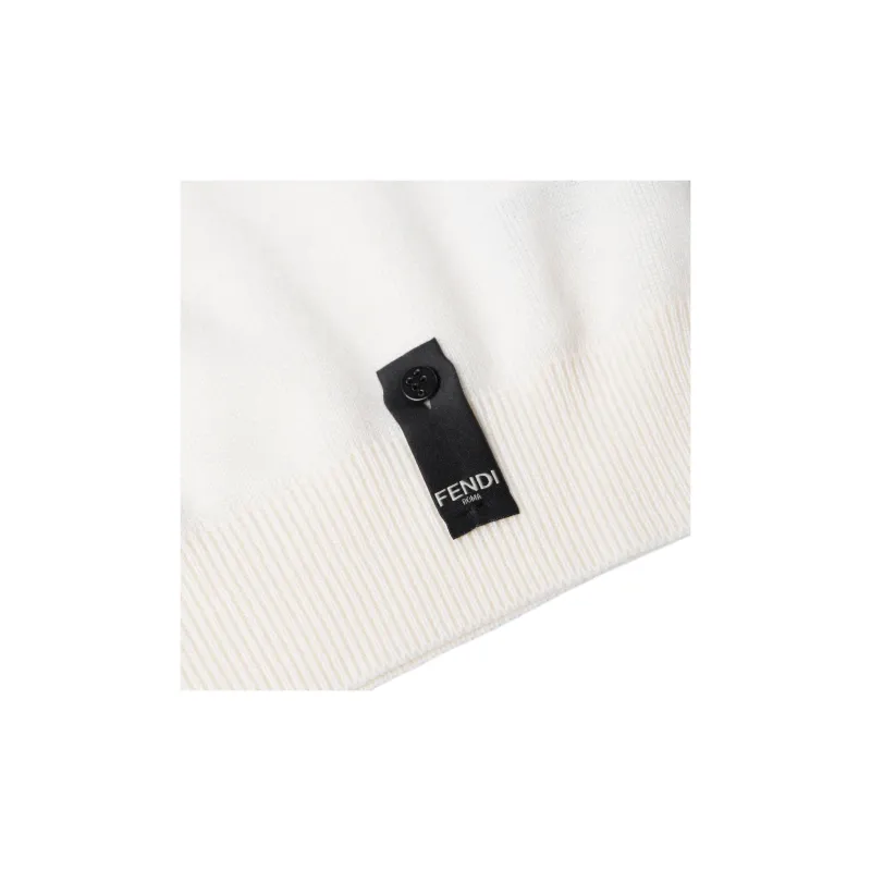 FENDI Sweaters Men White-4