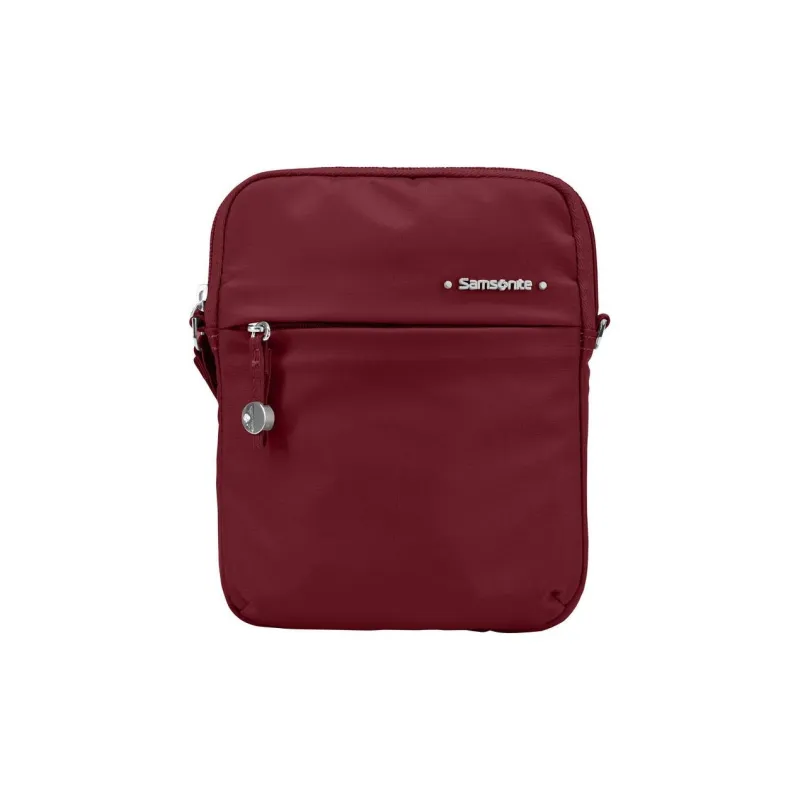 SAMSONITE Move 4.0 Nylon Shoulder Bag Crossbody Bag Handbag Small Size Unisex Garnet Red-0