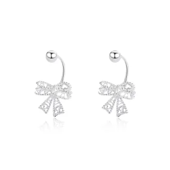 YOASOBI 925 Silver Needles Stud Earrings Women's