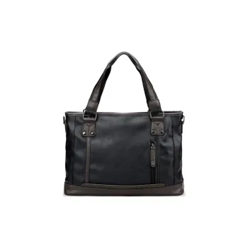 ROSEROOEN Cow Leather Handbag Regular Men's