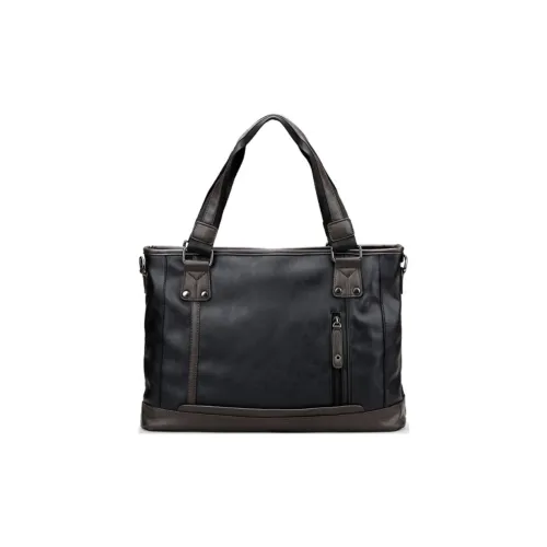 ROSEROOEN Cow Leather Handbag Regular Men's