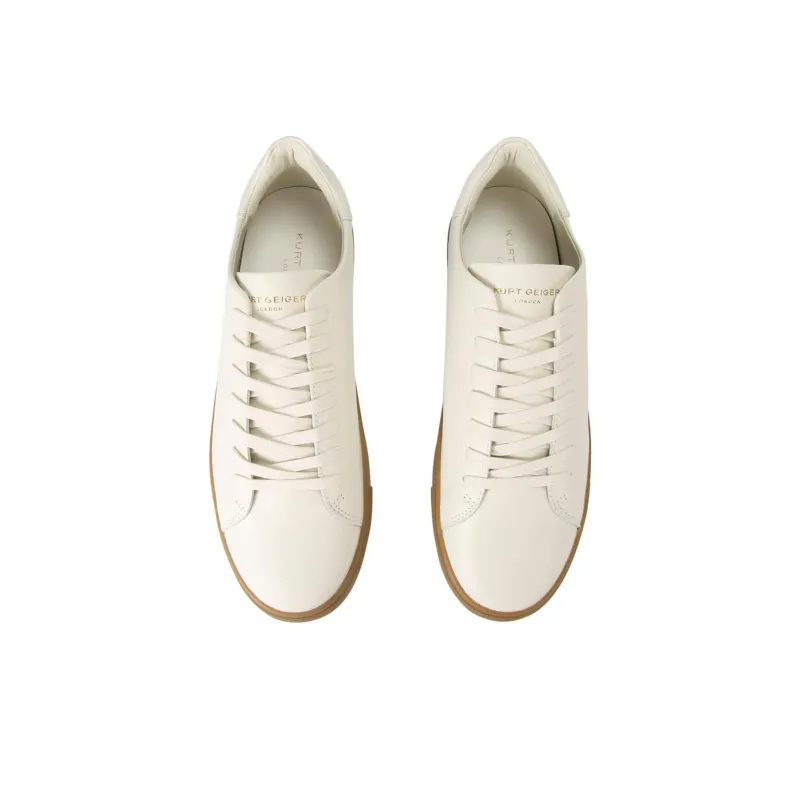 Kurt Geiger London Lennon Low-Top Skateboard Shoes Men's White-3
