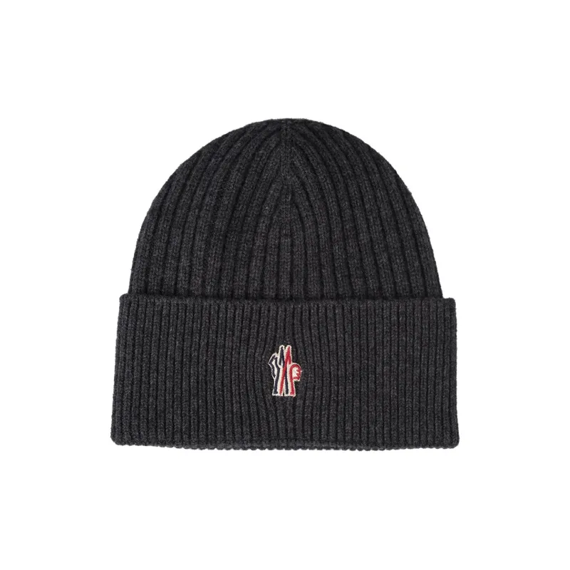Moncler Logo Patch Knit Beanie-0