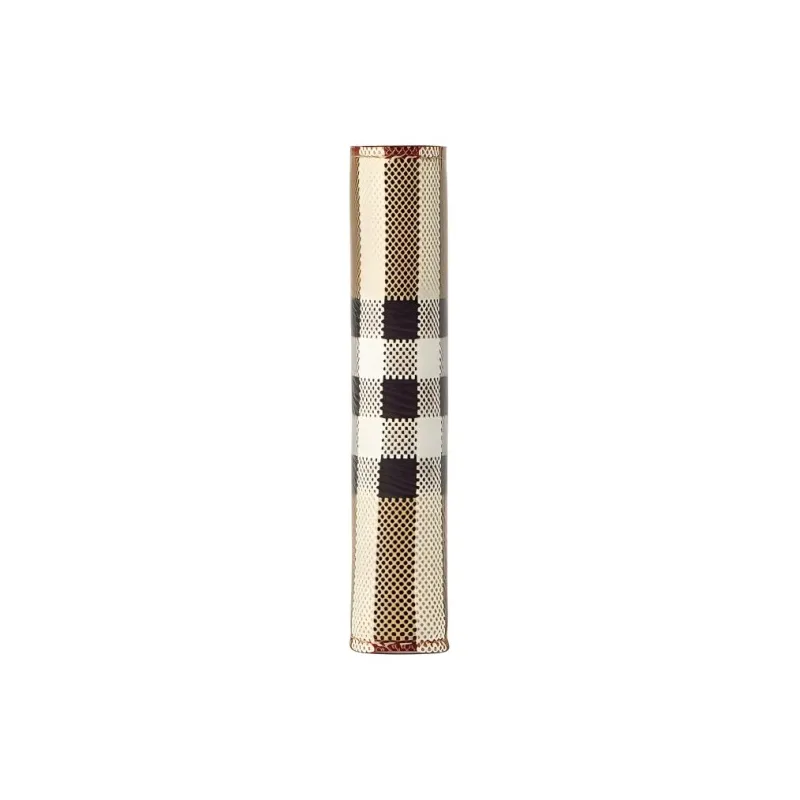 Burberry Polyurethane Card Holder Men's Beige-6