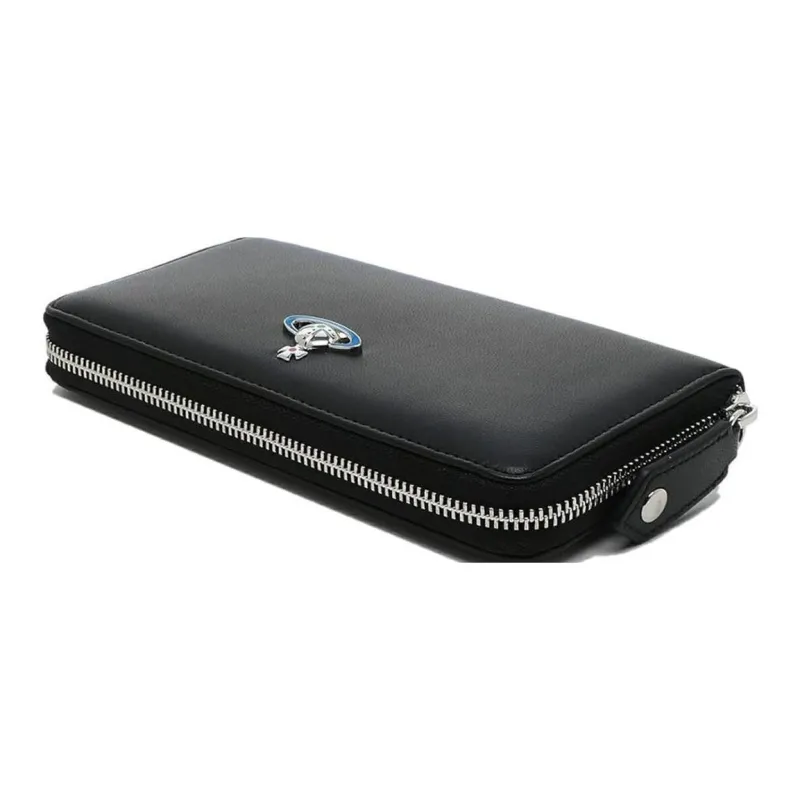 Vivienne Westwood Sheepskin Wallet Women's Black-3
