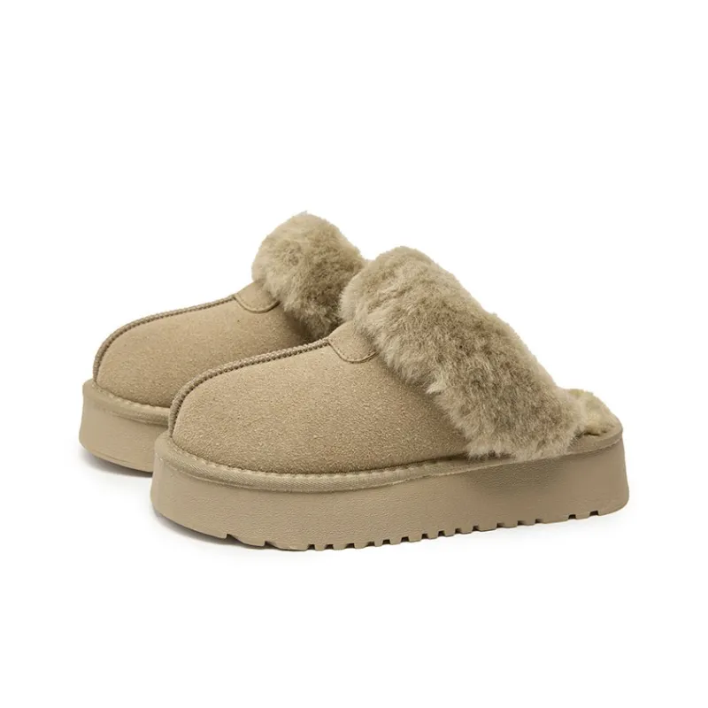 WESTLINK TPR Sole Fuzzy Slip Resistant Wrap toe Slippers Women's-2