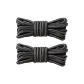 Black[2 Pack 120cm]Close-Knit Woven | Pilling-Resistant