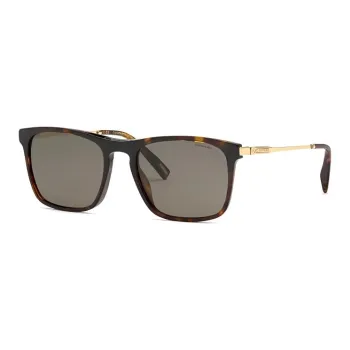 CHOPARD Square Sunglasses Men's Brown