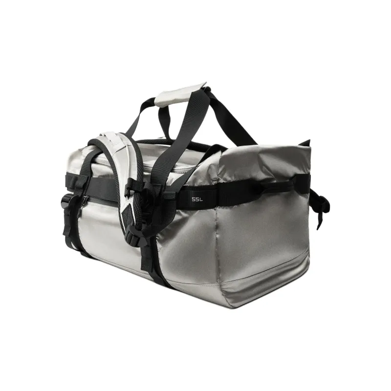 ZARA Skating Collection Polyurethane Backpack Women's Silver-1