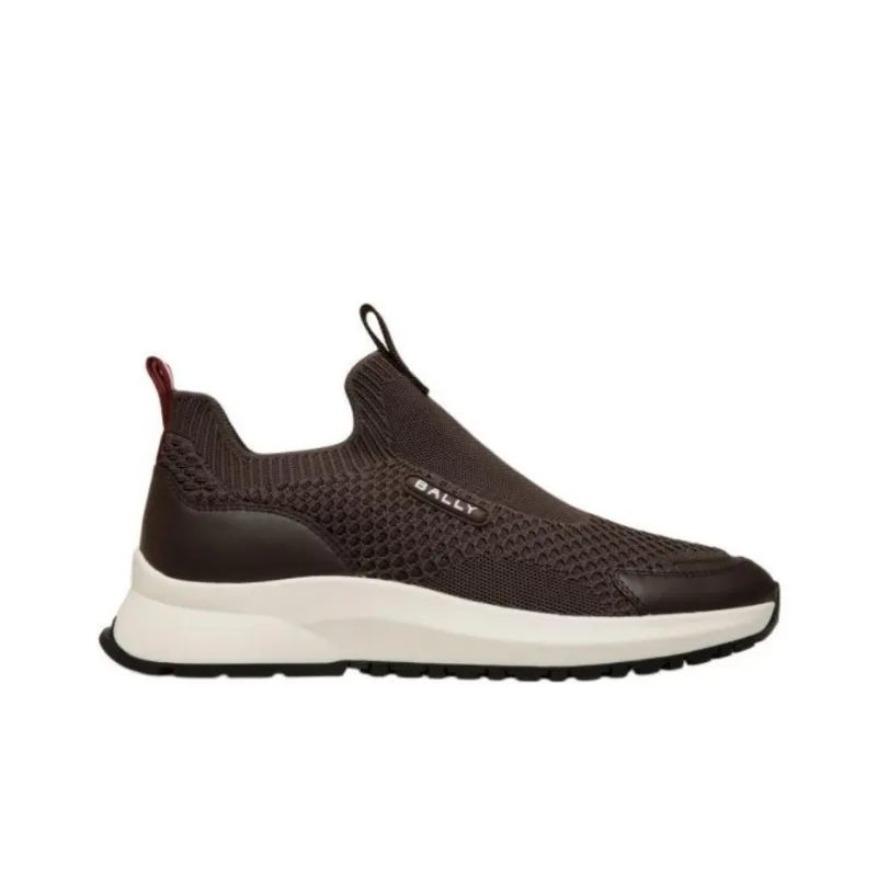 BALLY Outline Low Top Casual Shoes Men's Ebony-1