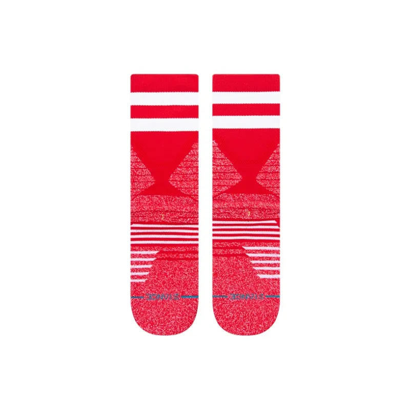 Stance Mid Calf Socks Unisex 1 Pack Red-2