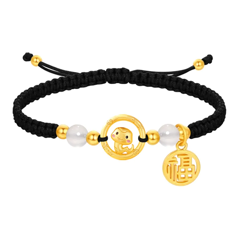 Crafts Women's Colored Glaze Bracelets Unisex-3