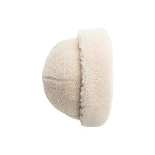 ZARA Polyester Cotton Hats & Caps Women's Raw White