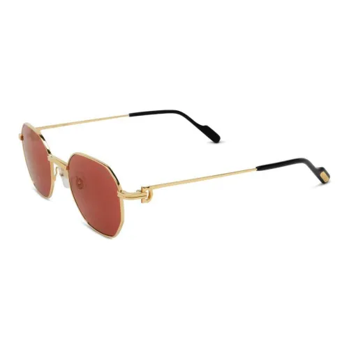 Cartier Hexagonal Frame Sunglasses