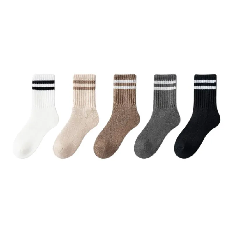 MIIOW Mid Calf Socks Unisex Combo Set-24