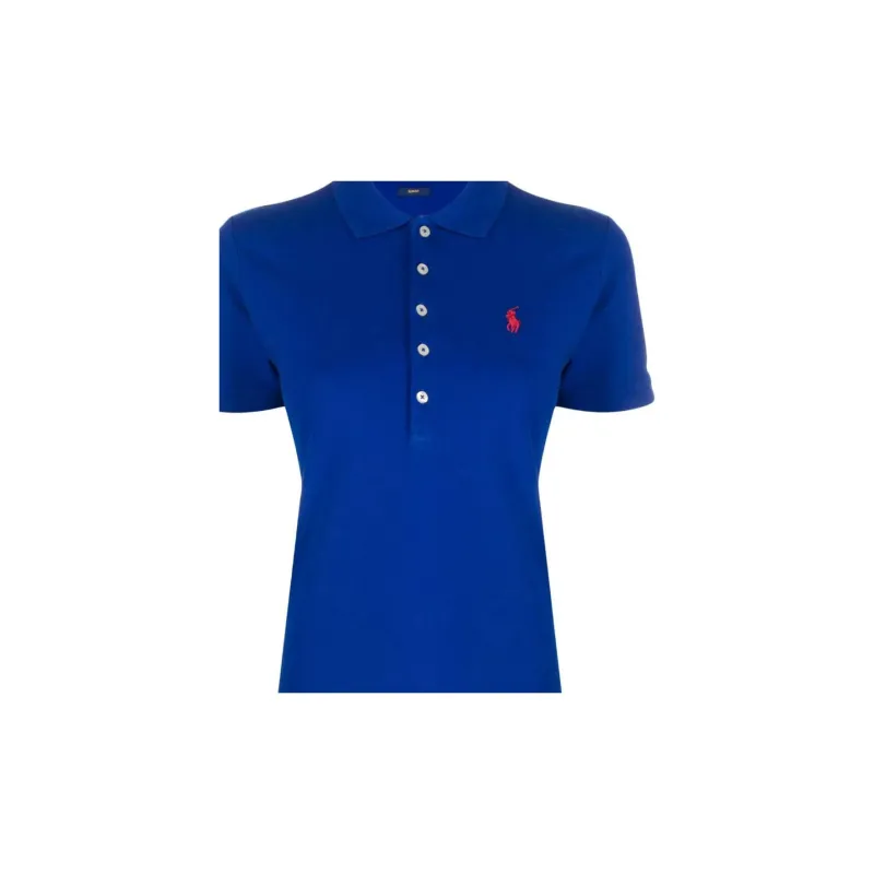 Polo Ralph Lauren Julie Logo embroidered Polo Shirt-5