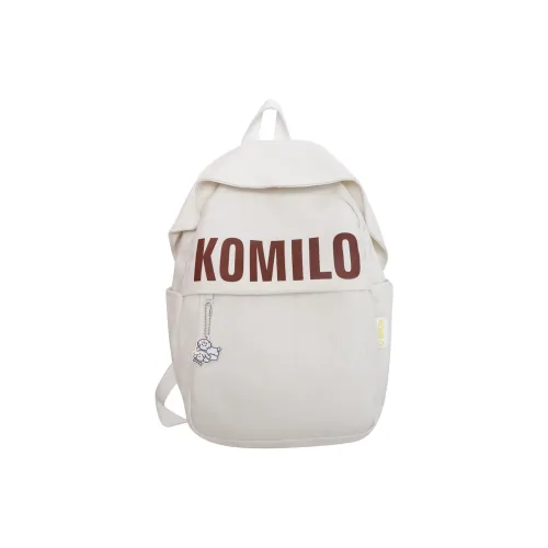 Villelon Nylon Backpack Unisex White/Yellow/Pink/Black/Green