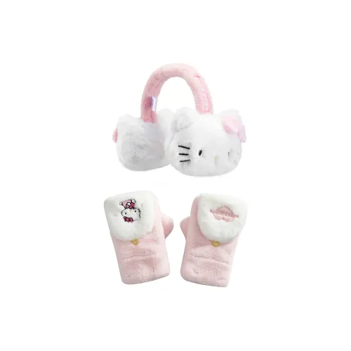 Hello Kitty Polyester Knit Gloves Unisex