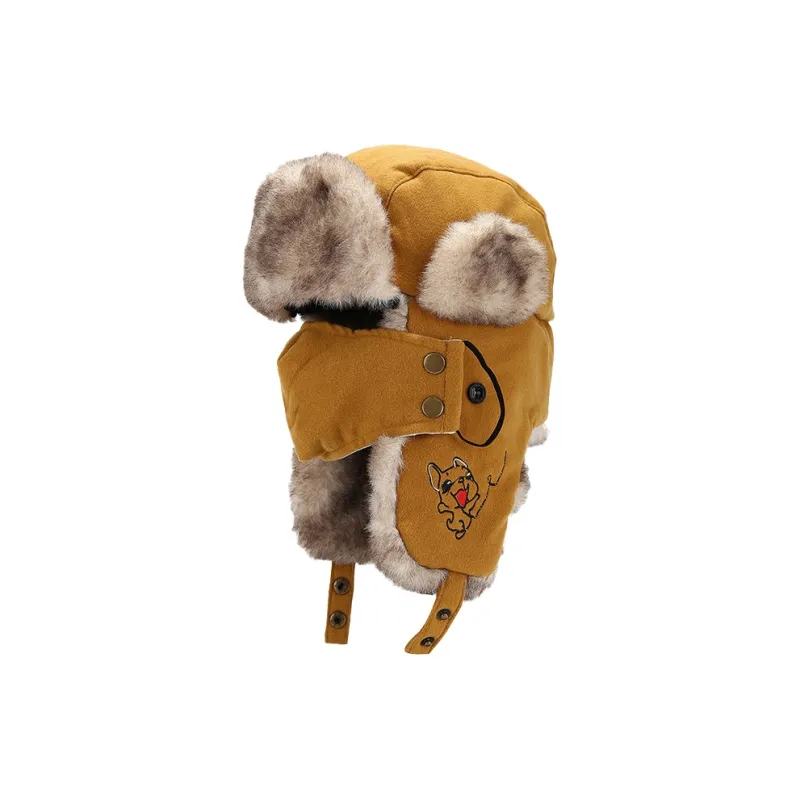 YUZHAOLIN Polyester Trapper Hats Unisex-2