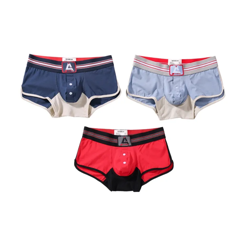 SEOBEAN Underpants Men's 3 Pack-11