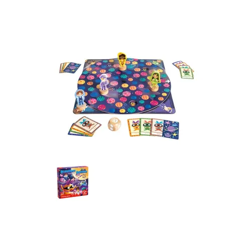HAPE Starry Sky Special Police Tabletop Game Chess Educational Toy Rotating Checkerboard Board Games