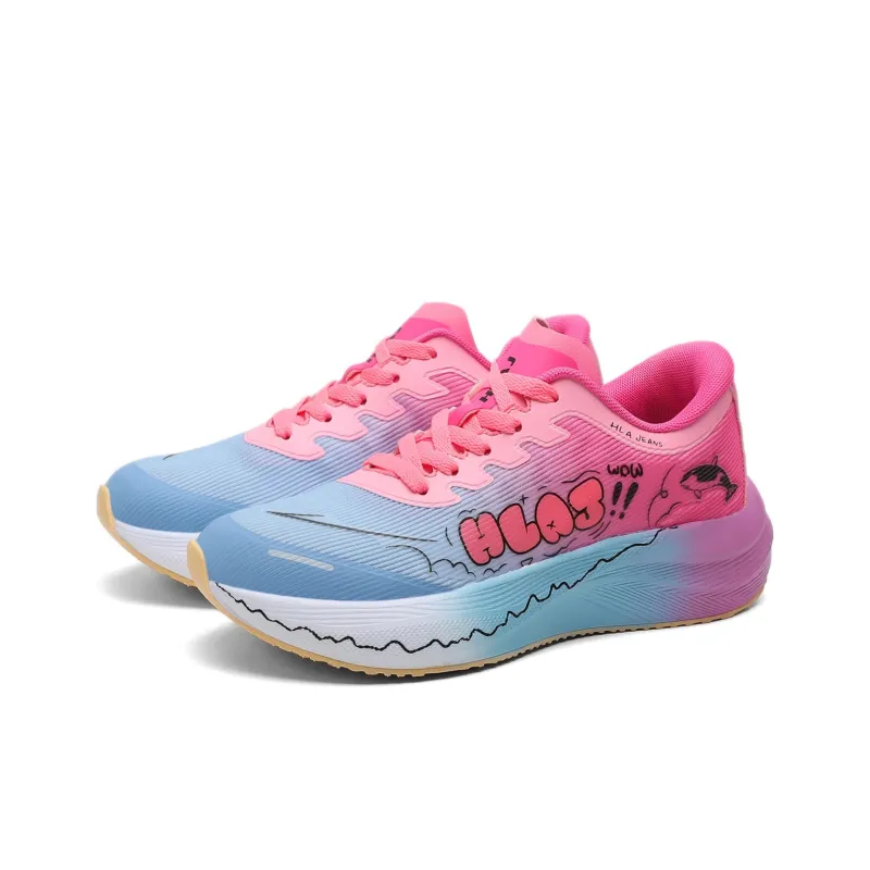 HLA JEANS Cushioning Slip Resistant Breathable Support Low Top Running Shoes Unisex-6