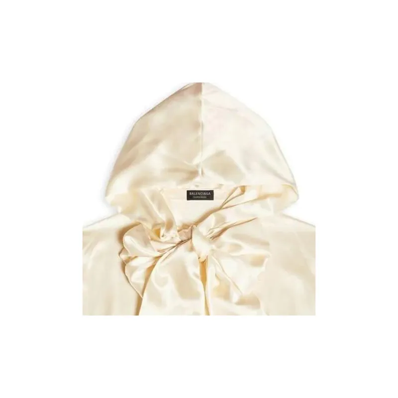Balenciaga Hooded Long-Sleeved Blouse-2