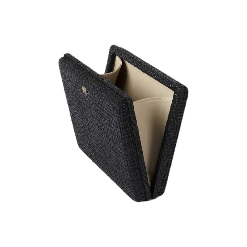 TOTEME Polyamide Evening Clutch Bag Small Size Women's Black-1