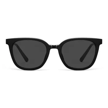 Wood Premium TR/Memory Plastic Square Sunglasses Unisex