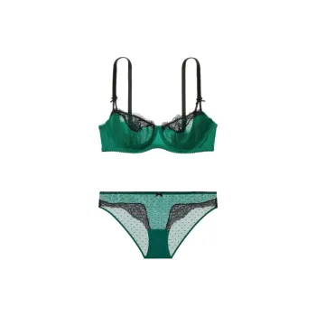 Victoria's Secret Underwear Set Women's Forest Green