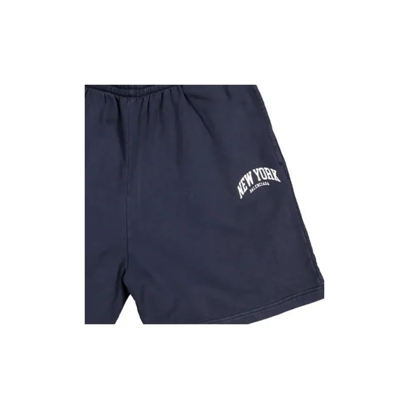 Balenciaga SS23 Casual Shorts Regular Fit Men's Navy-2