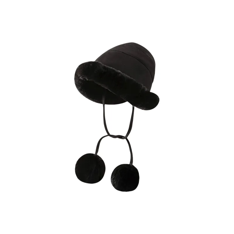 Moore Joan Suede Mongolian Hat Unisex-0