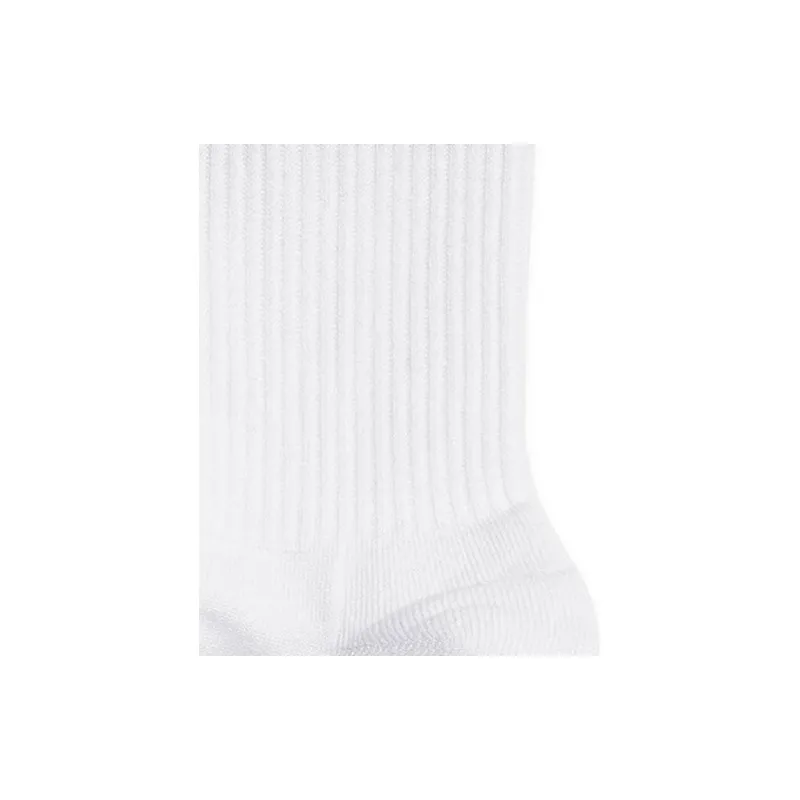 Balenciaga Bal.com Knee-High Socks Men's White-4