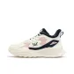 Fleece-Lined Feather, White/Delicate Peach Pink