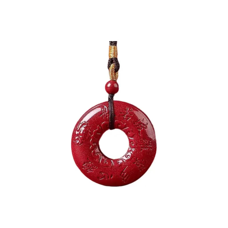 Zhen Yu Zhen Pin Reconstructed Cinnabar Necklaces Unisex-4
