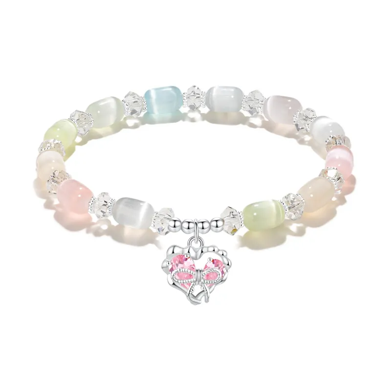 JINGCHENGGOU Transparent Gypsum Bracelets Women's-0