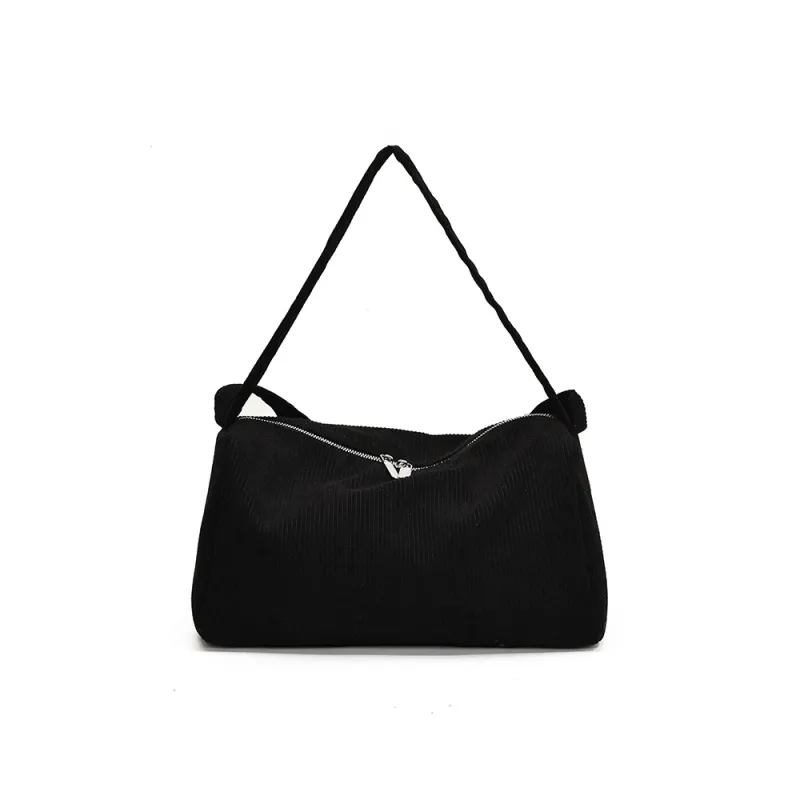 Yalu Corduroy Shoulder Bag Women's Multicolor-0