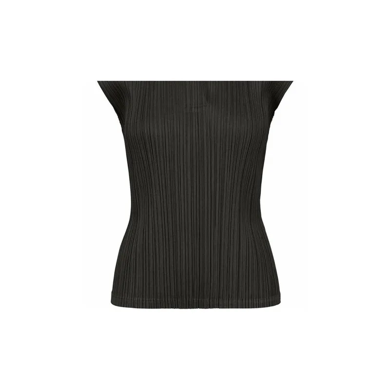 PLEATS PLEASE ISSEY MIYAKE FW22 Shirt Women's Black-3
