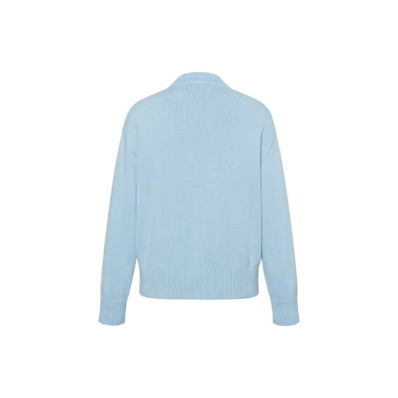 AMIPARIS Ami De Coeur Intarsia logo Cardigan-1
