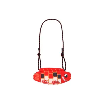 SUZHOU MUSEUM Twill Crossbody Bag Regular Unisex Red