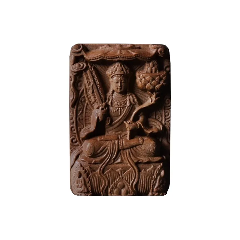 DALONG Old Mountain Sandalwood Pendants Unisex-7