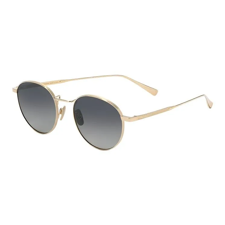 CHOPARD Metal Oval Sunglasses Unisex Gold-0