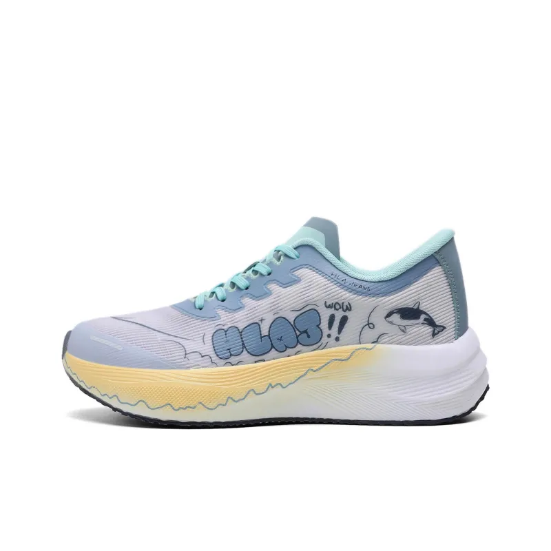 HLA JEANS Cushioning Slip Resistant Breathable Support Low Top Running Shoes Unisex-1